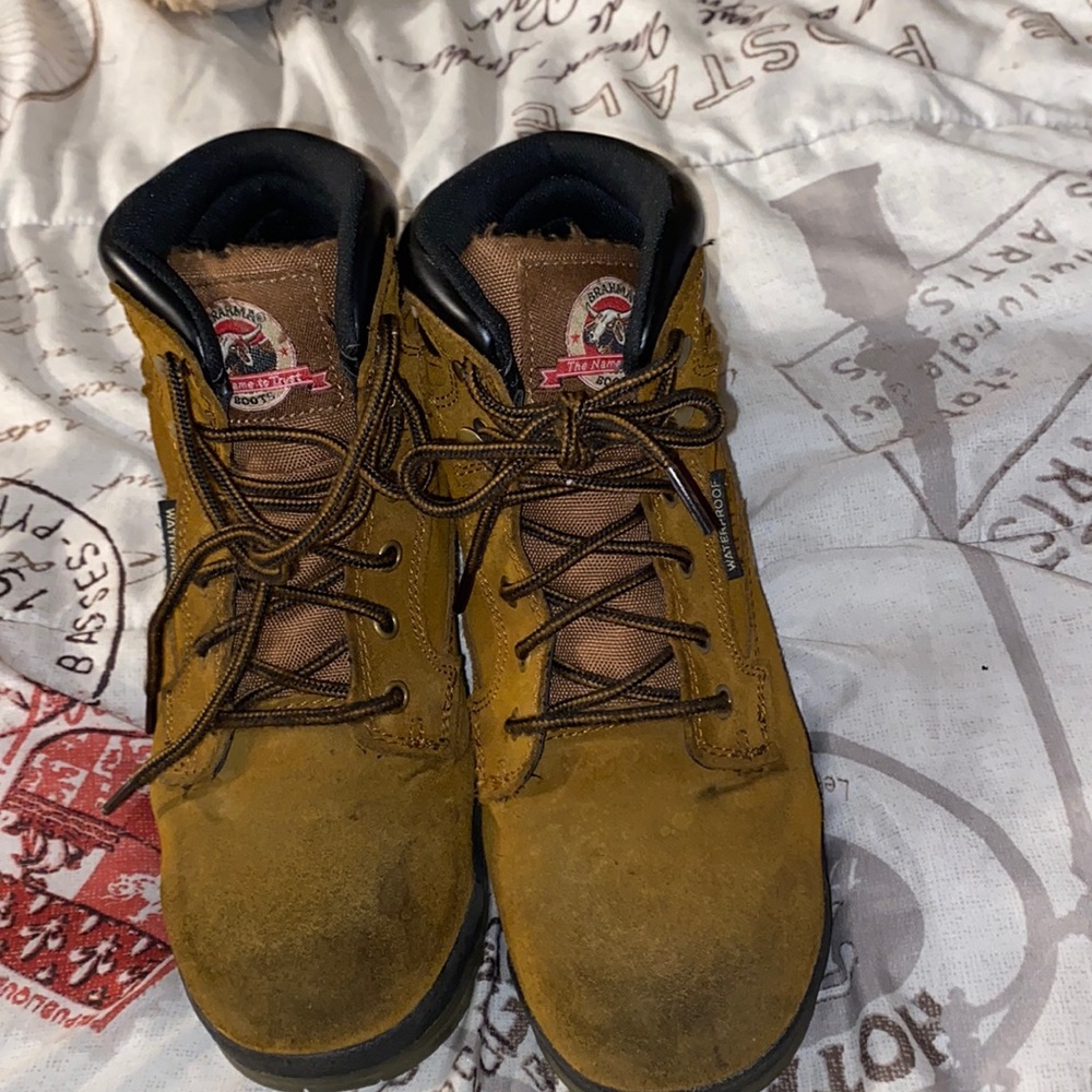 Water proof steel toe boots